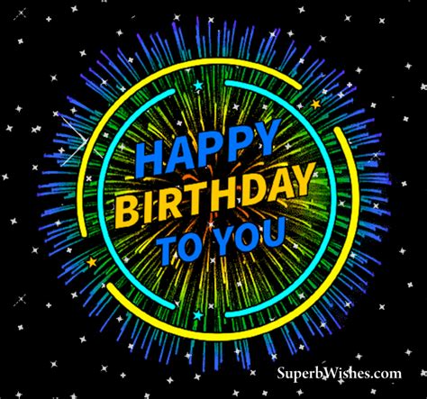 Happy Birthday GIFs .